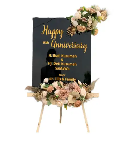 Papan Bunga Akrilik Sokasari
