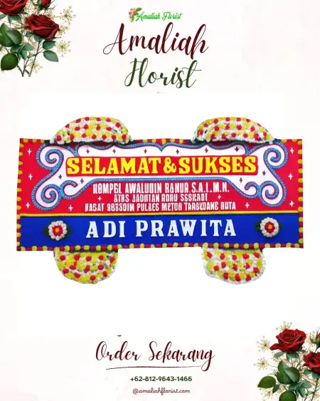 Papan Bunga Ucapan Selamat Sokasari